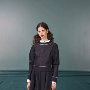 ☃️Katharine Kidd Libra Mesh Top in Midnight Small